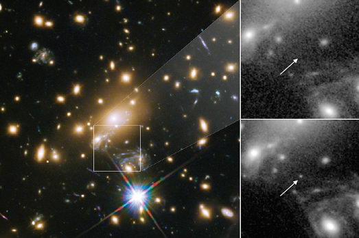哈勃太空望远镜发现迄今所见最遥远的恒星