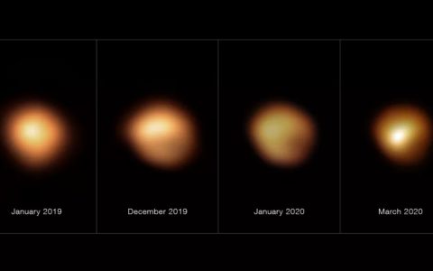 科学家找到参宿四变暗的原因：温度降低导致尘埃凝结成固体星云物质遮挡恒星