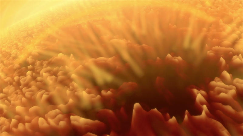 太阳就是由等离子体构成的圆球
