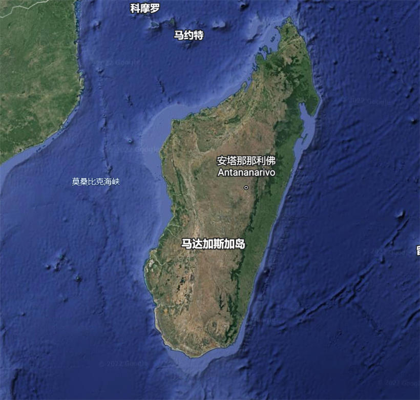 马达加斯加岛是非洲第一大岛