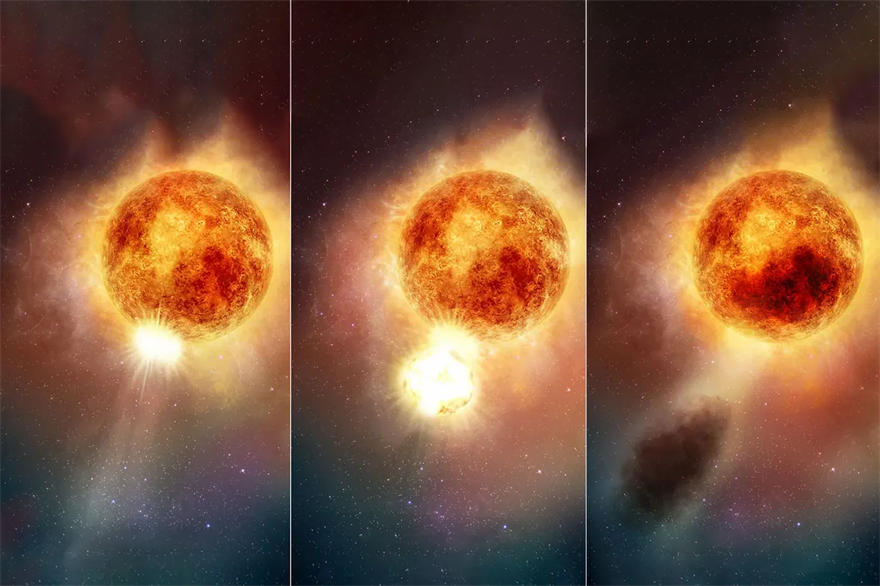 近地超新星中知名度最大的是参数四，因为它目前处于随时爆发的阶段