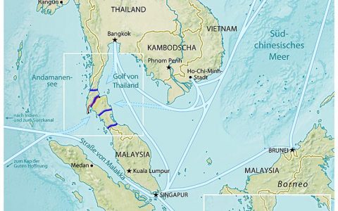 克拉地峡宽度只有44公里，真的适合建设克拉地峡运河么？