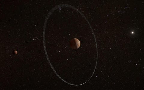 天文学家发现创神星周围的行星环