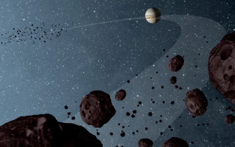 特洛伊小行星：处于行星拉格朗日点附近的小行星
