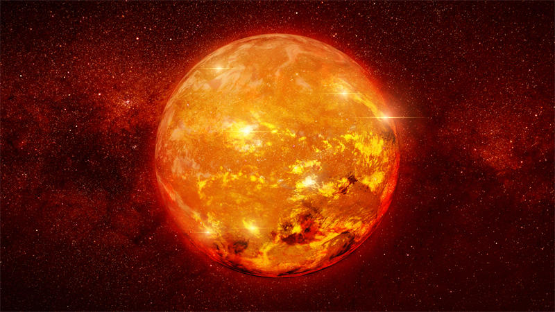 维斯特卢1-26(Westerlund 1 W26)刮起巨大的恒星风,带走了大量的物质