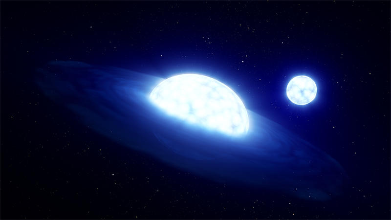 海山二中的两颗恒星