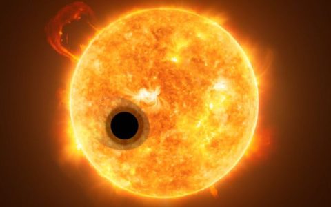 系外行星AU Microscopii b正在被恒星剥离大气层