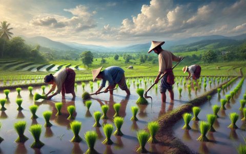 世界上水稻产量最多的12个国家数据