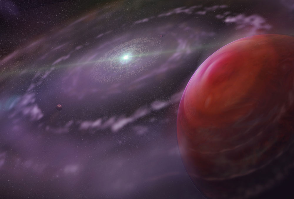 一颗气态巨行星曾经被弹射出太阳系